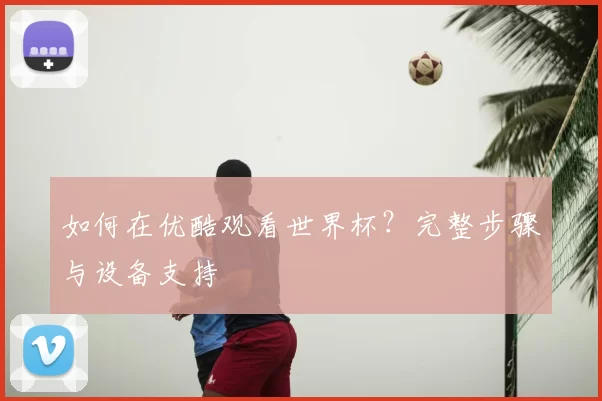 如何在优酷观看世界杯？完整步骤与设备支持