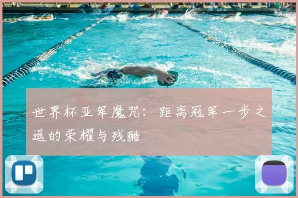 世界杯亚军魔咒：距离冠军一步之遥的荣耀与残酷