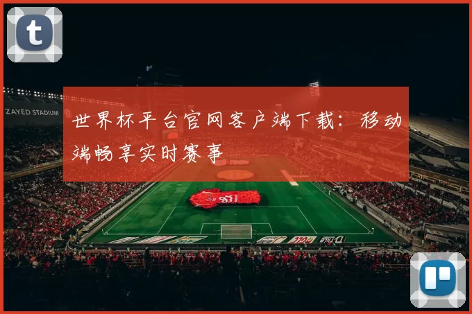 世界杯平台官网客户端下载：移动端畅享实时赛事